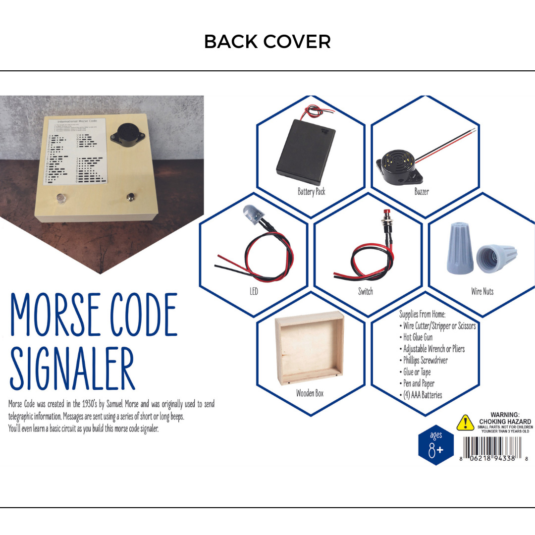 Project Kit - Morse Code Signaler(英語版)